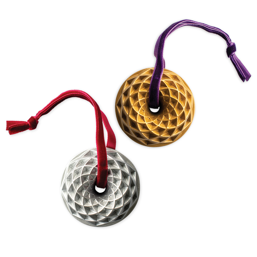Set of 2 Collectible Cast Ornaments, Jubilee Bundt®Set of 2 Collectible Cast Ornaments, Jubilee Bundt®