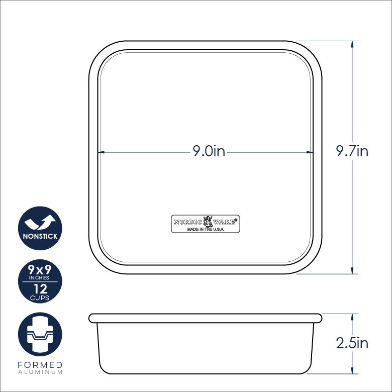 Brilliant Bakeware 8-Piece Nonstick Pan SetBrilliant Bakeware 8-Piece Nonstick Pan Set - Image 14