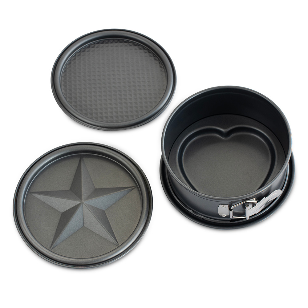 7" Springform Pan with Embossed Discs7" Springform Pan with Embossed Discs