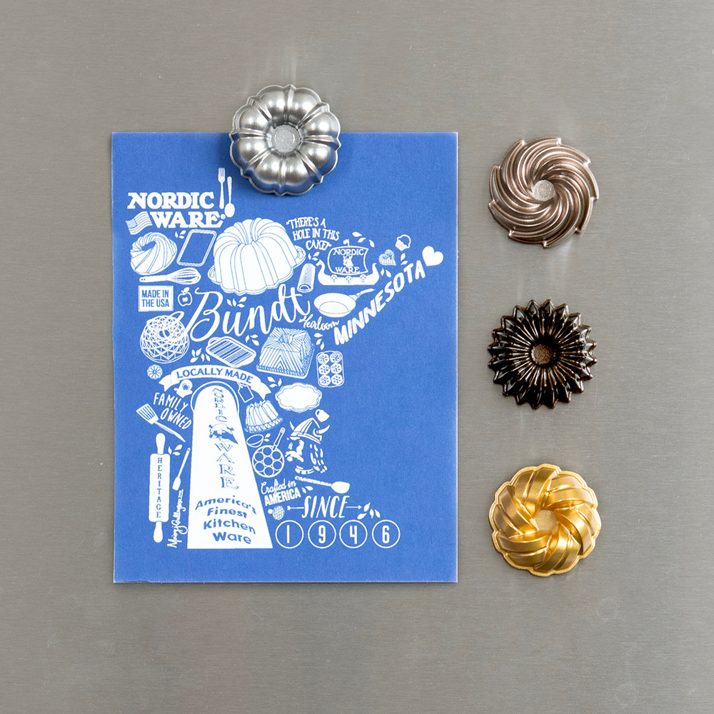 Set of 4 Bundt® MagnetsSet of 4 Bundt® Magnets - Image 4