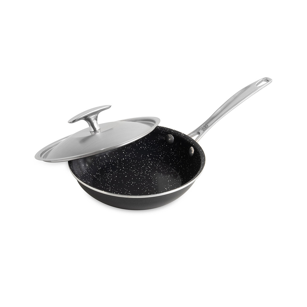 Basalt 2 Piece 8 Inch Sauté Skillet with LidBasalt 2 Piece 8 Inch Sauté Skillet with Lid