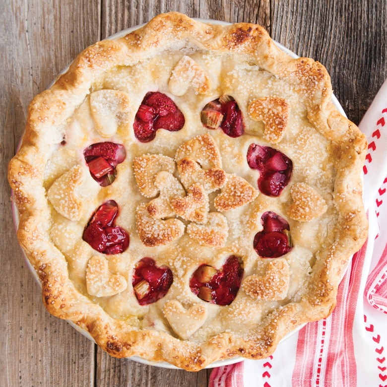 12 Inch Lattice & Hearts Reversible Pie Top Cutter12 Inch Lattice & Hearts Reversible Pie Top Cutter - Image 2