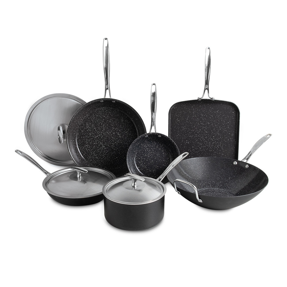Basalt 9 Piece Complete Cookware SetBasalt 9 Piece Complete Cookware Set