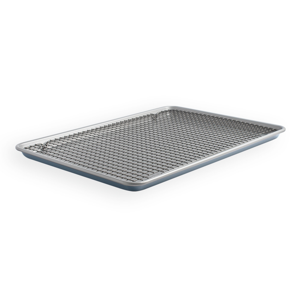 Brilliant Big Sheet with Oven-Safe Nonstick GridBrilliant Big Sheet with Oven-Safe Nonstick Grid