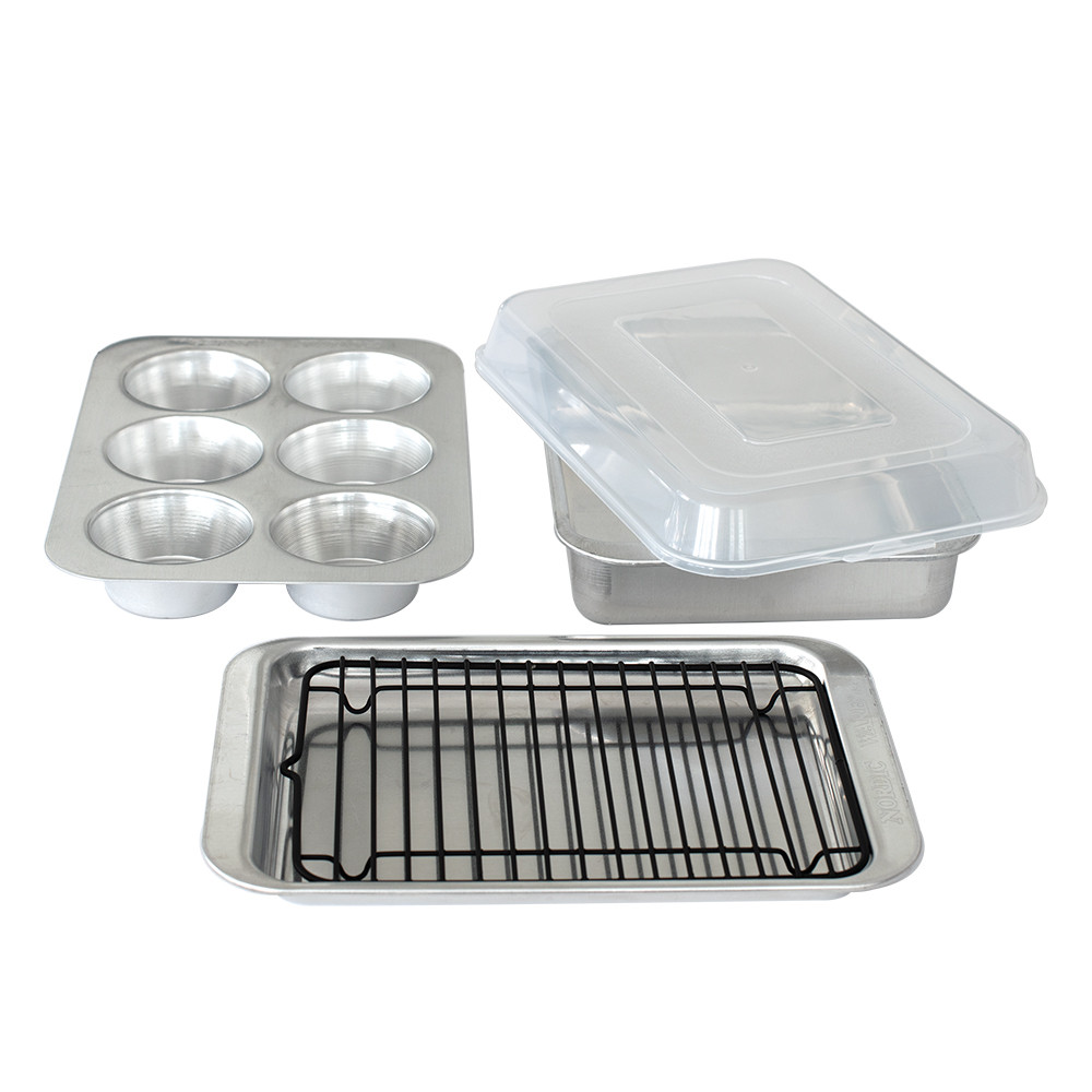Naturals® Compact Ovenware 5 Piece Bakeware SetNaturals® Compact Ovenware 5 Piece Bakeware Set