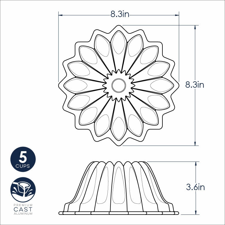 Lotus Bundt® PanLotus Bundt® Pan - Image 3