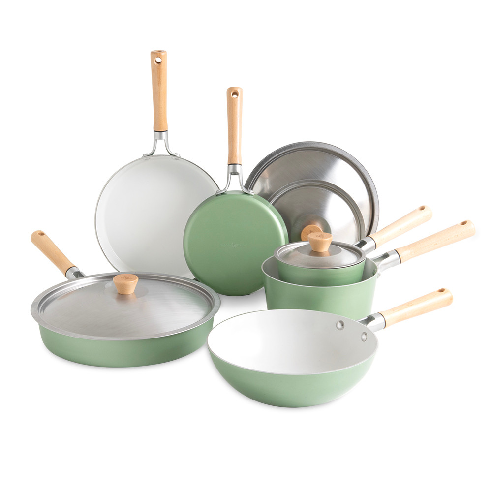 Cardamom™ 10 Piece Nonstick Pan Set with LidsCardamom™ 10 Piece Nonstick Pan Set with Lids