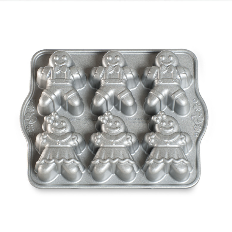 Gingerbread Kids Cakelet PanGingerbread Kids Cakelet Pan