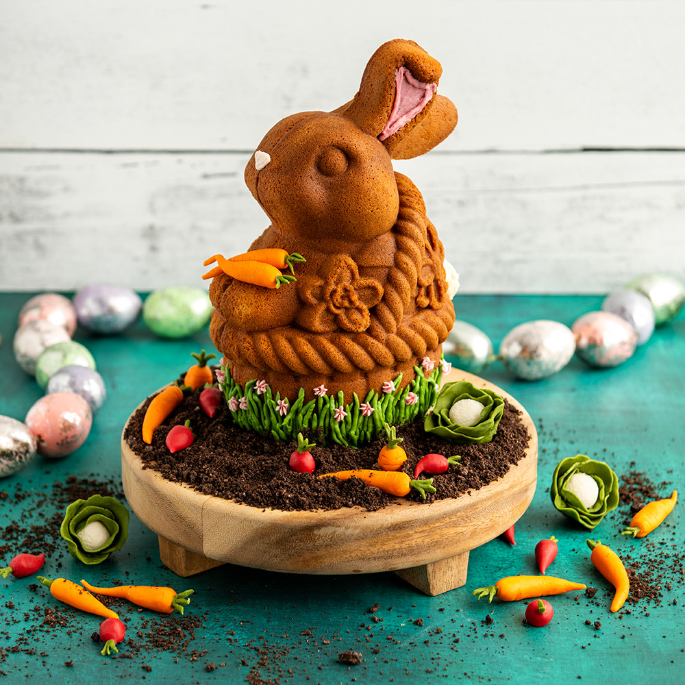 Bunny In Basket 3D Cake PanBunny In Basket 3D Cake Pan - Image 5