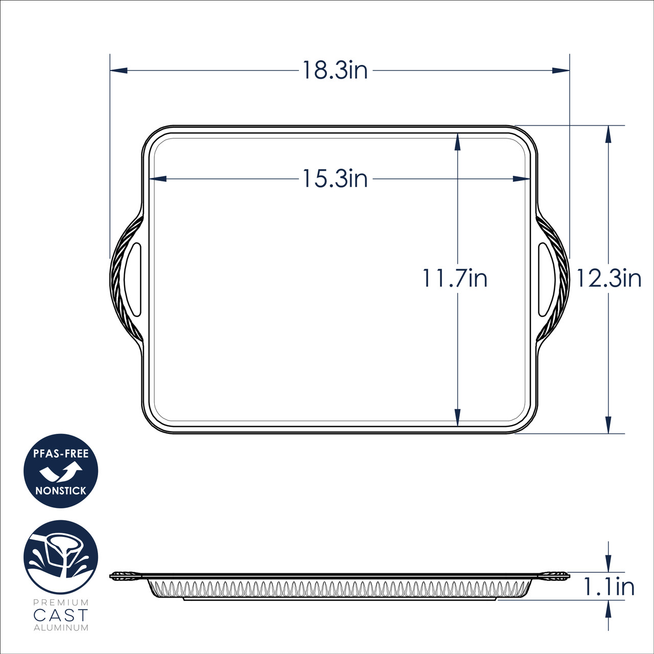 Cardamom™ Large Baking SheetCardamom™ Large Baking Sheet - Image 7