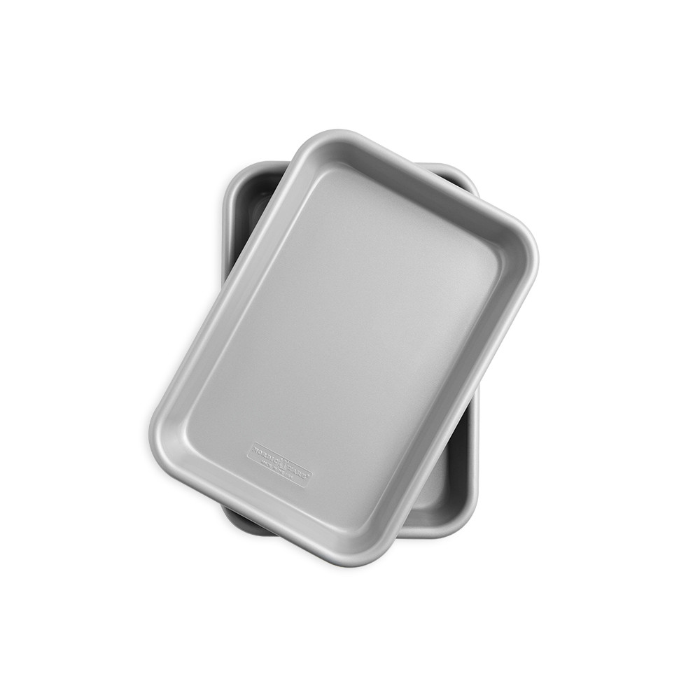 Brilliant Bakeware Set of 2 Nonstick Eighth Sheet PansBrilliant Bakeware Set of 2 Nonstick Eighth Sheet Pans