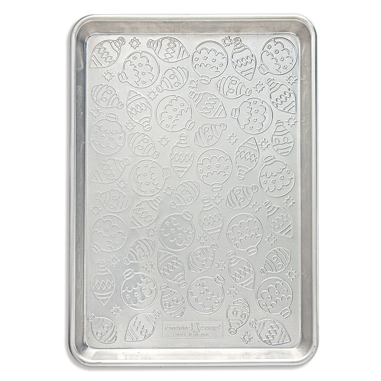 Embossed Naturals® Ornament Pattern Half Sheet PanEmbossed Naturals® Ornament Pattern Half Sheet Pan