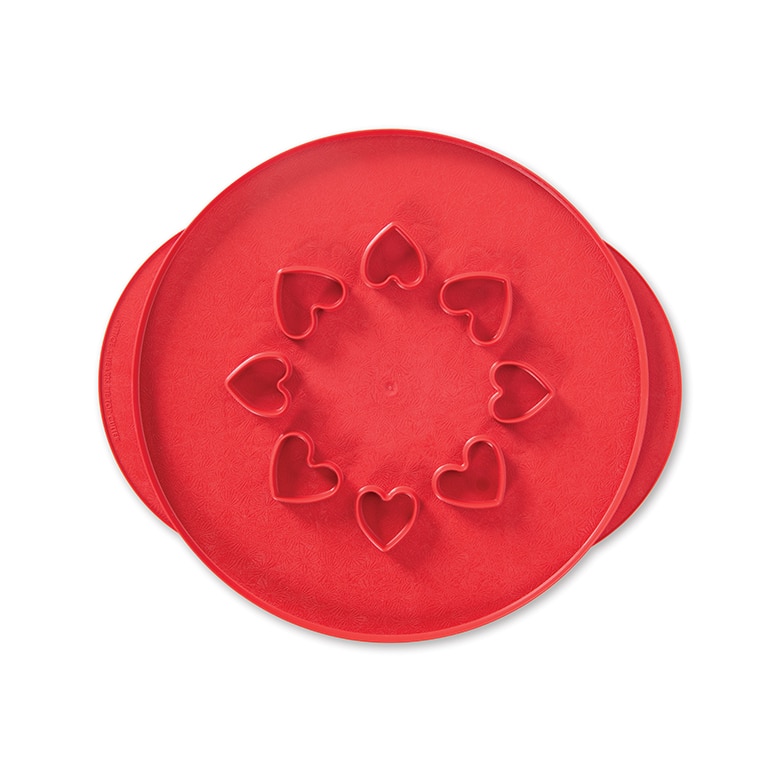 12 Inch Lattice & Hearts Reversible Pie Top Cutter12 Inch Lattice & Hearts Reversible Pie Top Cutter - Image 4