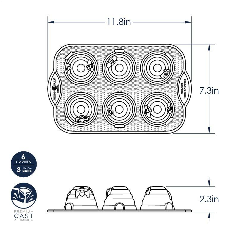 Beehive Cakelet PanBeehive Cakelet Pan - Image 8