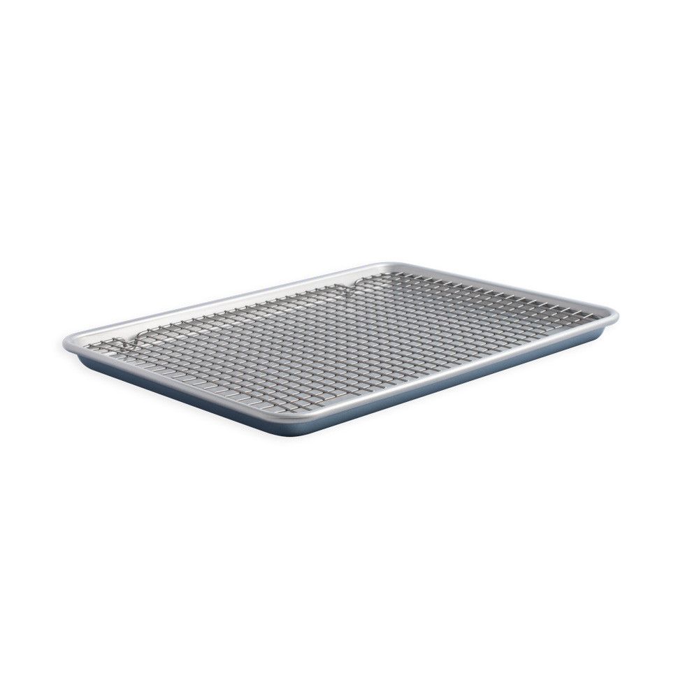 Brilliant Half Sheet with Oven-Safe Nonstick GridBrilliant Half Sheet with Oven-Safe Nonstick Grid