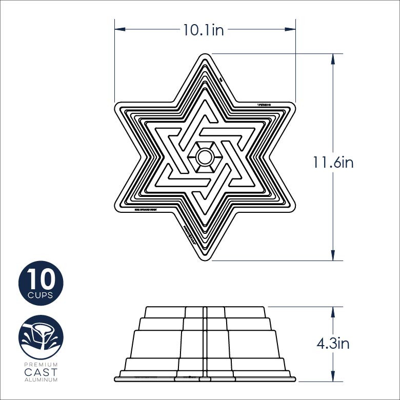 Star Of David Bundt®Star Of David Bundt® - Image 6