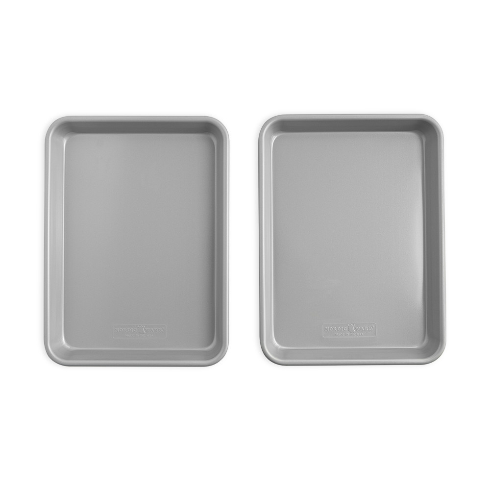 Brilliant Bakeware Set of 2 Nonstick Quarter Sheet PansBrilliant Bakeware Set of 2 Nonstick Quarter Sheet Pans - Image 6