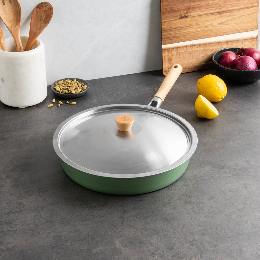 Cardamom™ 12 Inch Stainless Steel CoverCardamom™ 12 Inch Stainless Steel Cover - Image 2