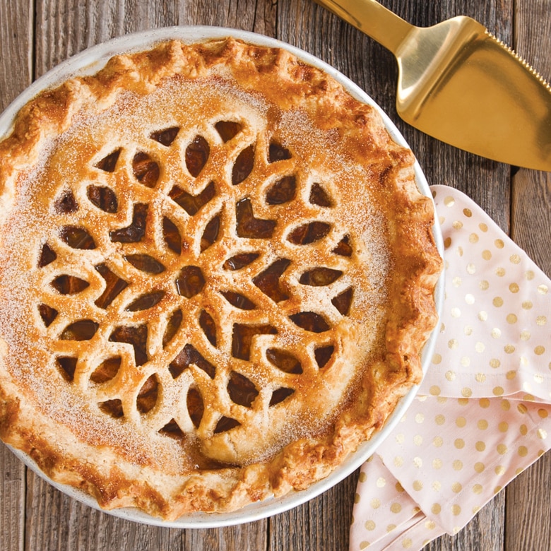 12 Inch Lattice & Hearts Reversible Pie Top Cutter12 Inch Lattice & Hearts Reversible Pie Top Cutter - Image 3