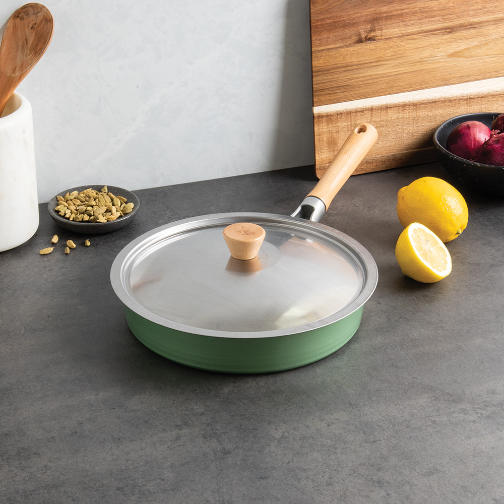 Cardamom™ 10 Inch Stainless Steel CoverCardamom™ 10 Inch Stainless Steel Cover - Image 2