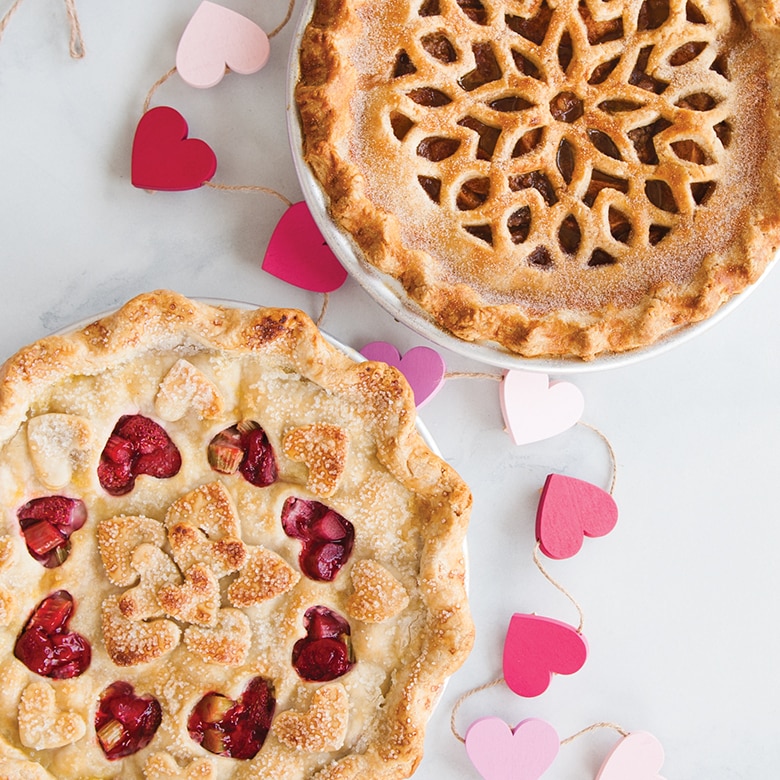 12 Inch Lattice & Hearts Reversible Pie Top Cutter12 Inch Lattice & Hearts Reversible Pie Top Cutter - Image 6