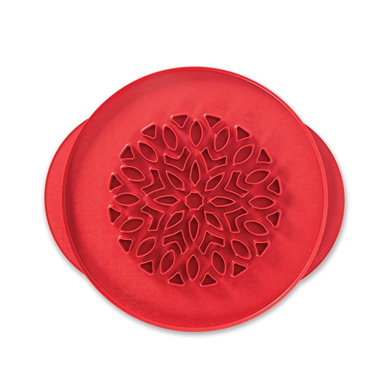 12 Inch Lattice & Hearts Reversible Pie Top Cutter12 Inch Lattice & Hearts Reversible Pie Top Cutter